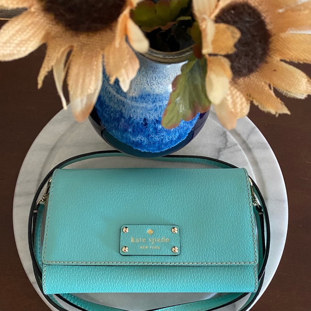 Kate Spade Teal Crossbody